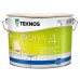 Фарба миюча для стін глибокоматова Biora 4  , (Прозора), 2.7 л