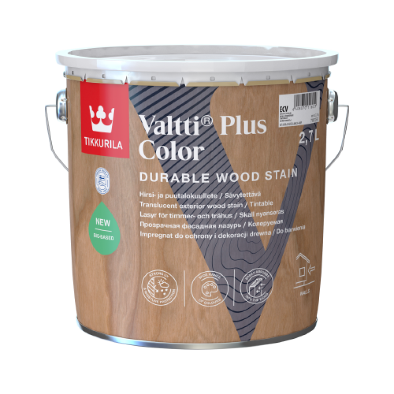 Фасадна лазур Tikkurila Valtti Plus Color, 9 л
